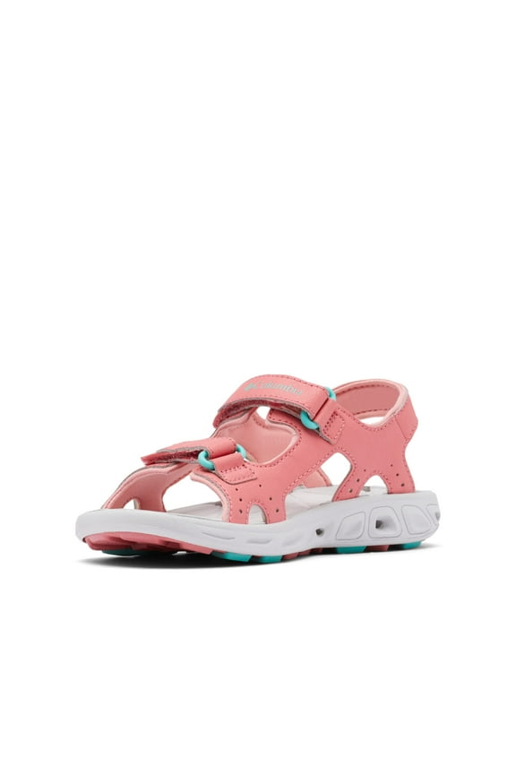 unisex child Techsun Vent Sport Sandal, Wild Salmon/Dolphin, 12 Little Kid US