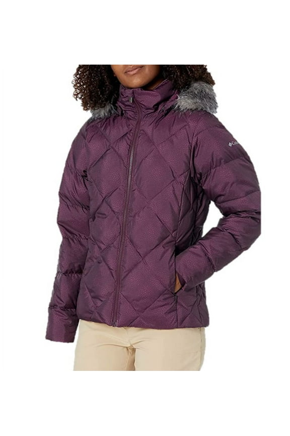 womens Frosty Heights color purple size S