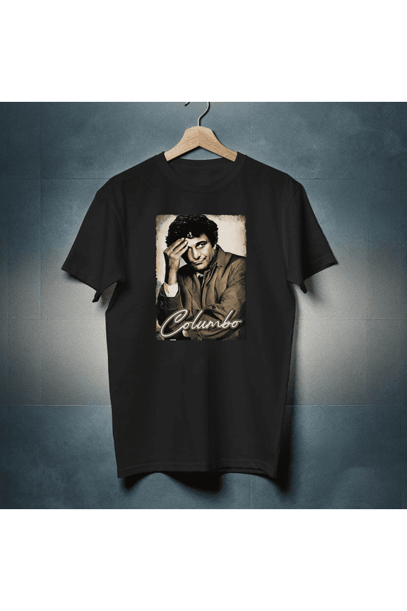 Columbo 80s 90s Vintage Retro Style TV Show Graphic, H3341 Unisex T-Shirt, Up to 5XL Available