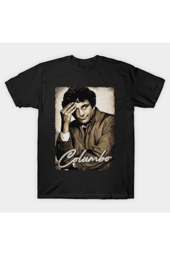 Columbo 80s 90s Vintage Retro Style TV Show Graphic, H3341 Unisex T-Shirt, Up to 5XL Available