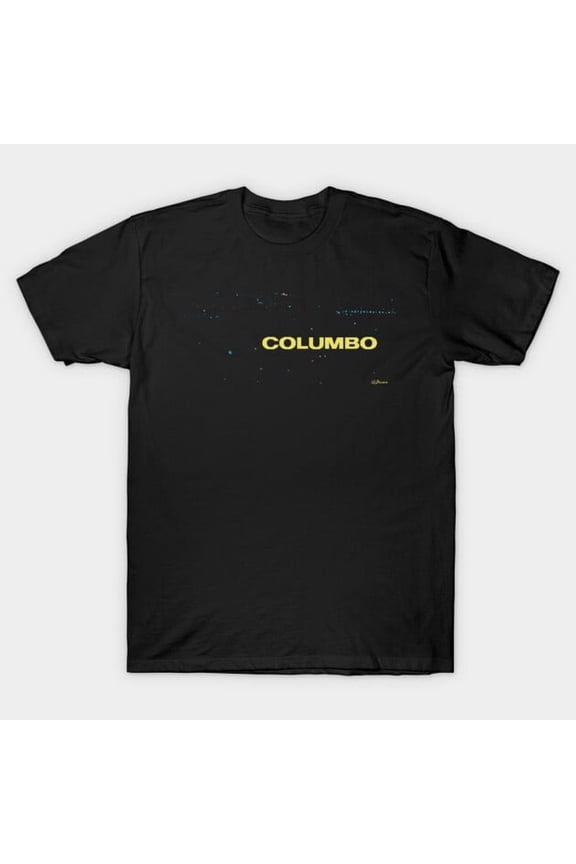 Columbo Intro Retro TV Show Graphic, H33820 Unisex T-Shirt, Up to 5XL Available
