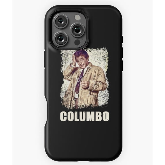 Columbo Trenchcoat Iconic Symbol M3002 Phone Case for iPhone 17 16 15 ...