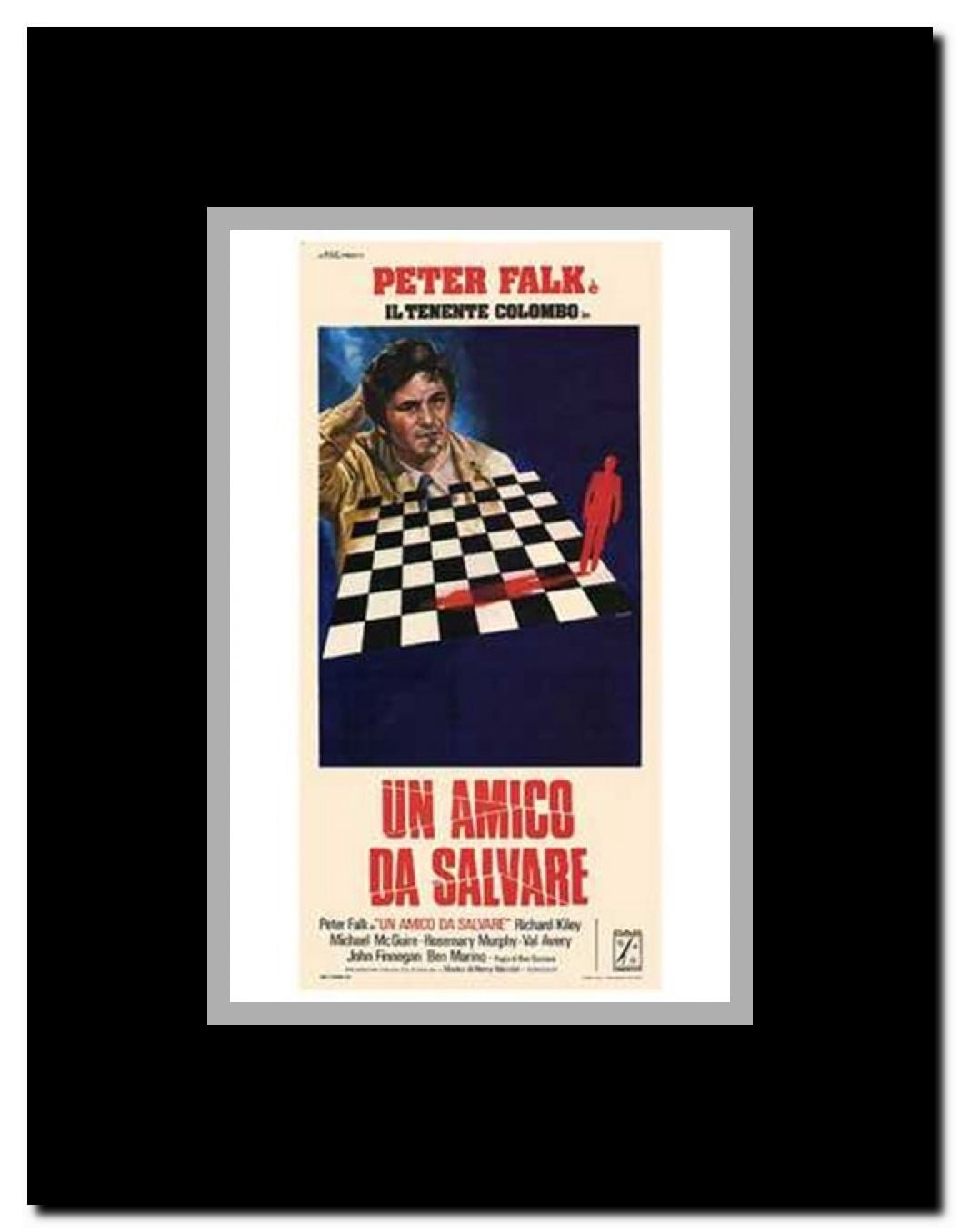 Columbo: a Friend in Deed Framed Movie Poster