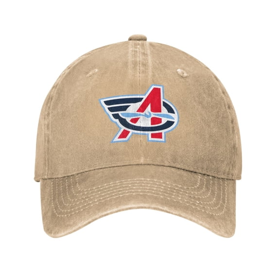 Columbus Aviators Hat Washed Cotton Baseball Cap