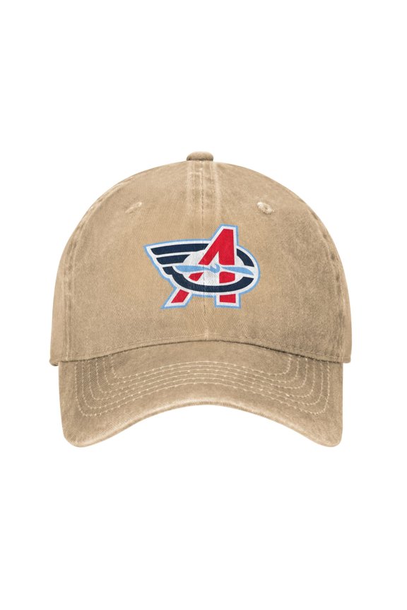 Columbus Aviators Hat Washed Cotton Baseball Cap