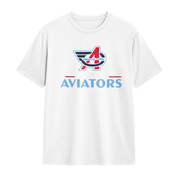 Columbus Aviators Shirt Short Sleeve Cotton Tshirt