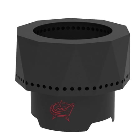 Columbus Blue Jackets 15.76'' The Ridge Smokeless Portable Fire Pit