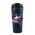 thumbnail image 1 of Columbus Blue Jackets 26oz. 4D Stainless Steel Shaker Bottle, 1 of 2