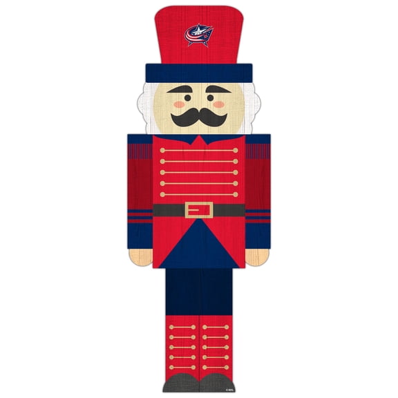 Columbus Blue Jackets 31'' Nutcracker Leaner