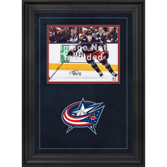 Columbus Blue Jackets Deluxe 8" x 10" Horizontal Photograph Frame with Team Logo