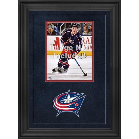 Columbus Blue Jackets Deluxe 8" x 10" Vertical Photograph Frame with Team Logo