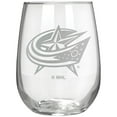 thumbnail image 1 of Columbus Blue Jackets Etched 17oz. Rally Cry Stemless Wine Glass, 1 of 1