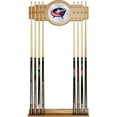 thumbnail image 1 of Columbus Blue Jackets NHL Billiard Cue Rack with Mirror, 1 of 4