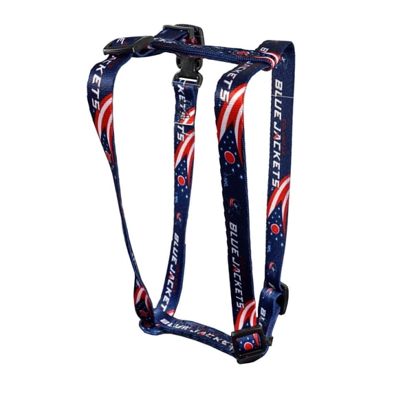 Columbus Hockey Blue-Jacket's Extra Small XS 5/8 Inch Adjustable Pet Harness