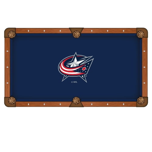 Columbus Blue Jackets Pool Table Cloth (Large: 9 ft.)
