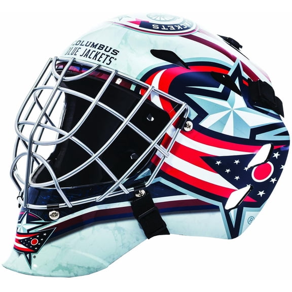 Columbus Blue Jackets Unsigned Franklin Sports Replica Full-Size Goalie Mask