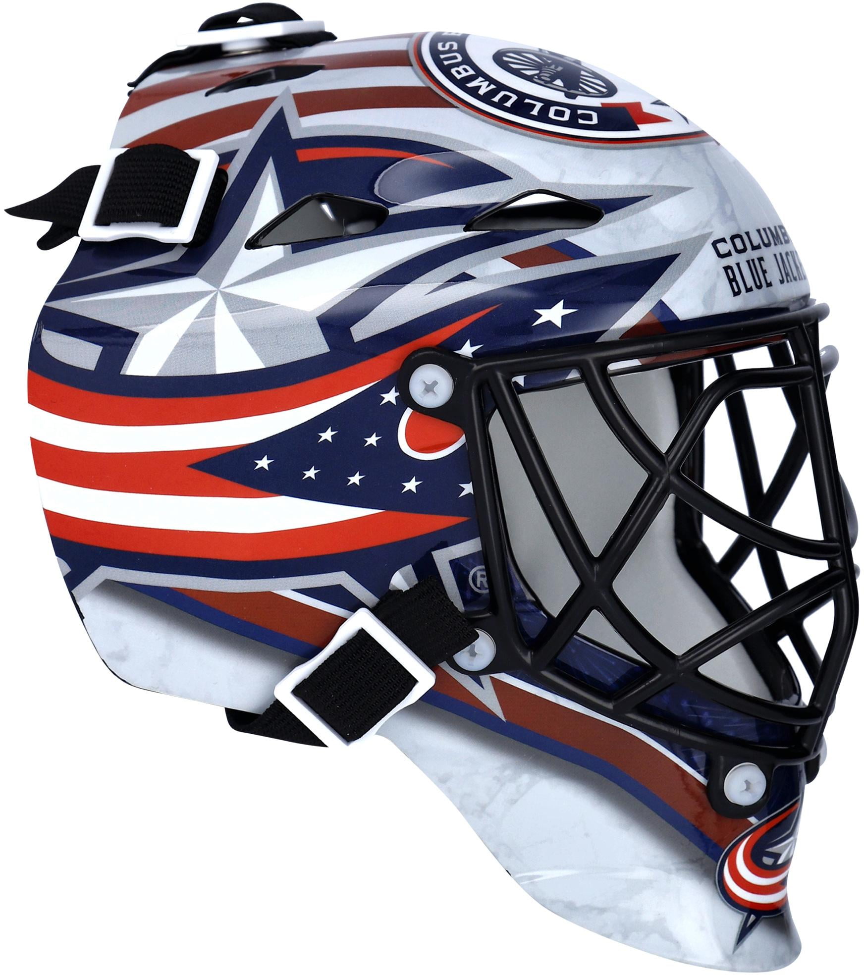 Columbus Blue Jackets Unsigned Franklin Sports Replica Mini Goalie Mask