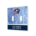 thumbnail image 1 of Columbus Blue Jackets Wordmark Double Toggle Lightswitch Plate, 1 of 4
