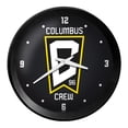 thumbnail image 1 of Columbus Crew 15" Ribbed Frame Wall Clock, 1 of 5