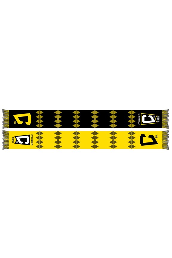 Columbus Crew Triangle Rows Scarf