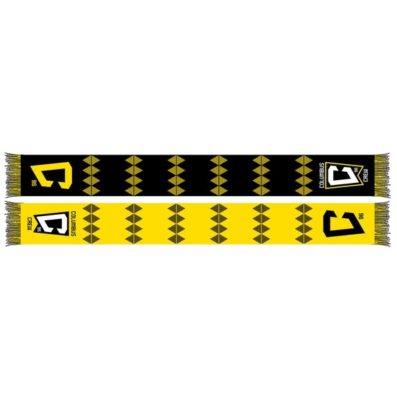 Columbus Crew Triangle Rows Scarf