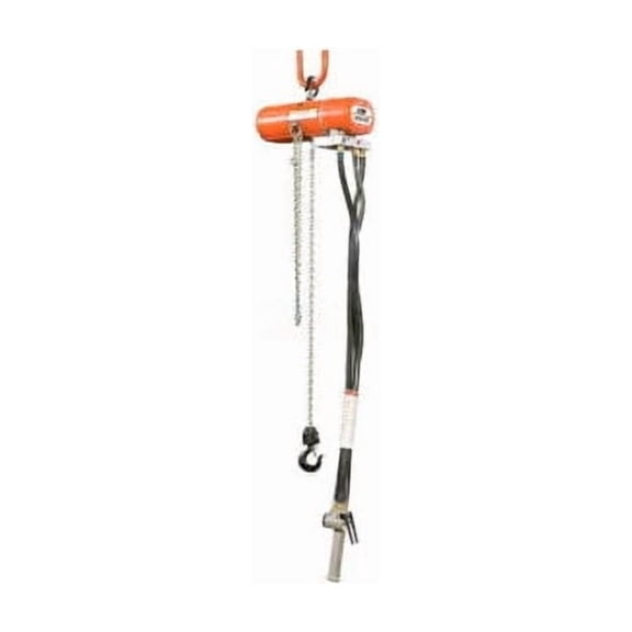 CM ShopAir Chain Hoist 1000 Lbs. 10 Ft. Lift 11 FPM Lift 29 FPM Lower