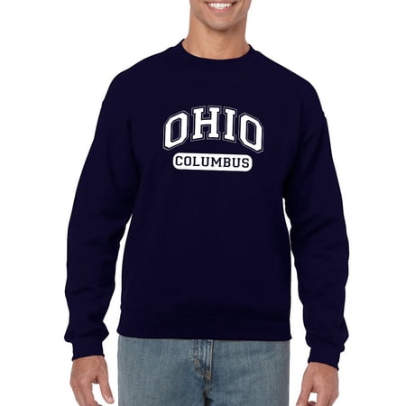 Columbus Ohio Men Sweatshirt, Male 5X-Large