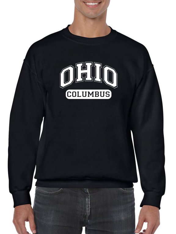 Columbus Ohio Men Sweatshirt, Male 5X-Large