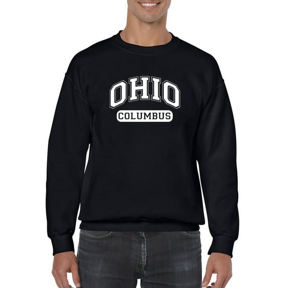 Columbus Ohio Men Sweatshirt, Male Medium