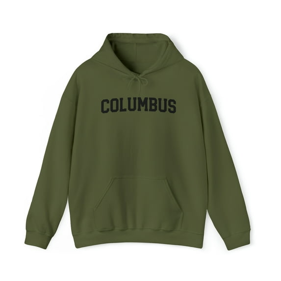 Columbus Ohio Moving Away Hoodie, Gifts, Hooded Sweatshirt