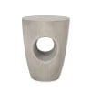 thumbnail image 1 of Columbus Outdoor Contemporary Lightweight Concrete Accent Side Table, 1 of 7
