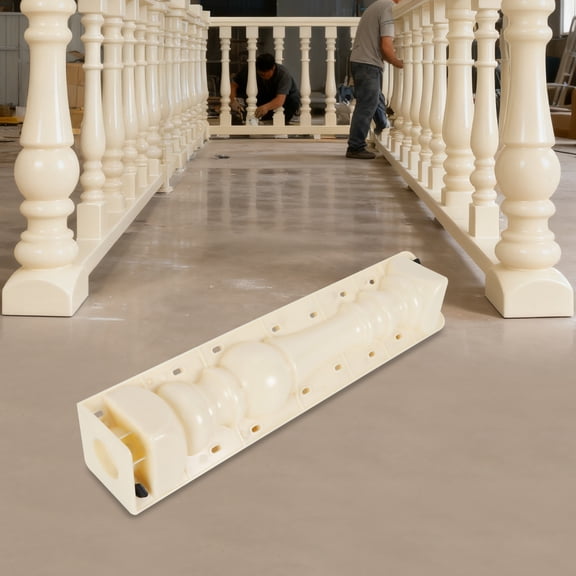 Column Concrete Plaster Railing Mould, Cement Casting Railing Mould, Balustrade Molds For Decorating Roads, Sidewalks, Paths
