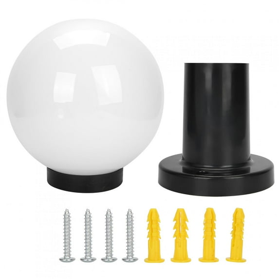 Column Head Outdoor Light IP44 Protection High Brightness Lamp for Courtyard Paths Yards Parks Lawns