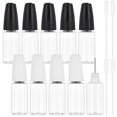 thumbnail image 1 of Column PET Refillable Dropper Bottle with Stainless Steel Pin and Disposable Plastic Transfer Pipettes Mixed Color 24pcs/set, 1 of 6