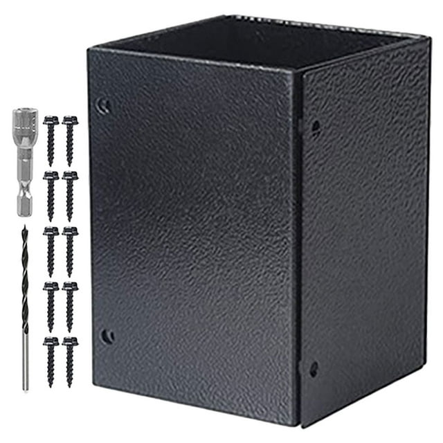 Column Protector Deck Post Base Mailbox Posts Mailbox Covers Iron Post