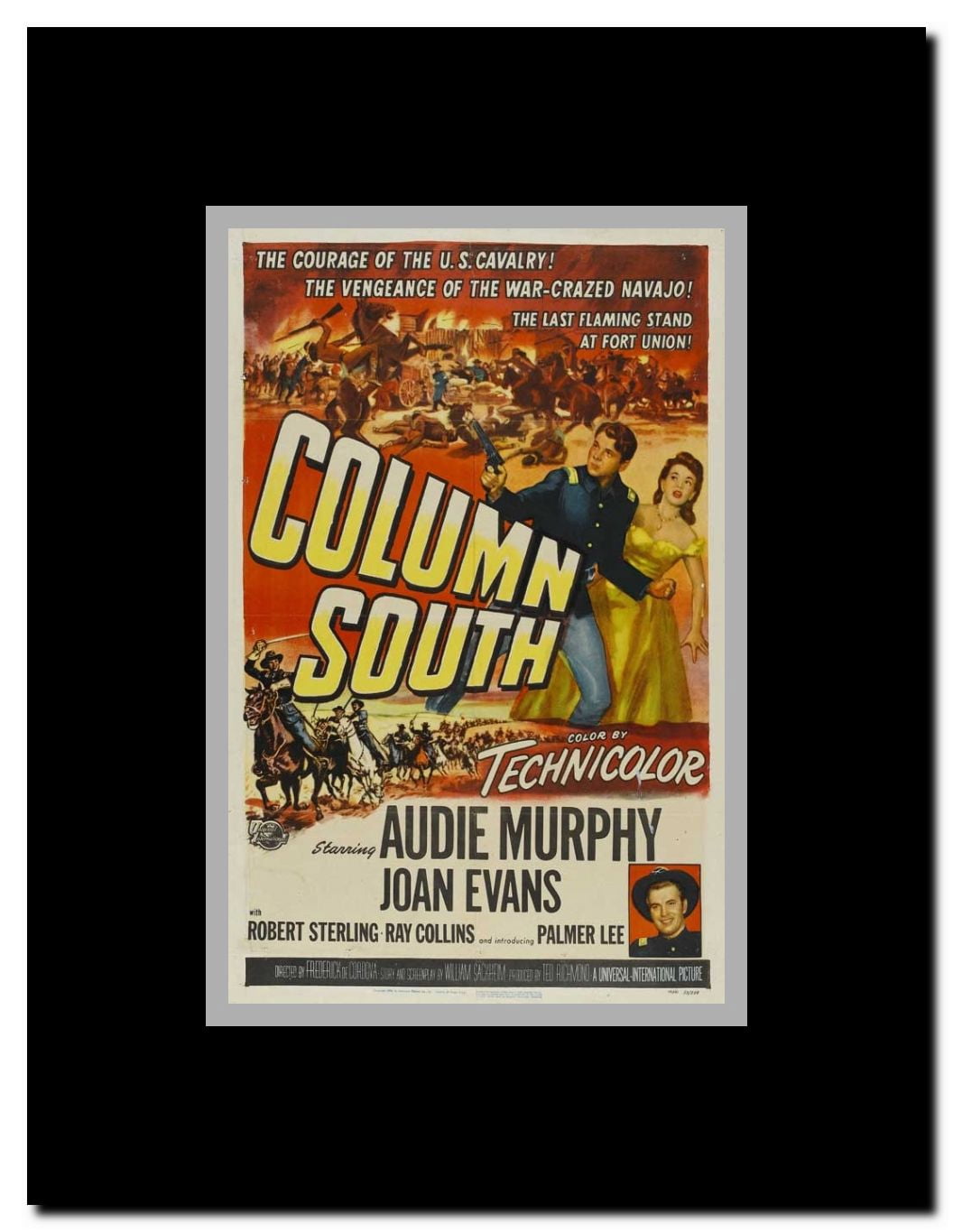Column South Framed Movie Poster