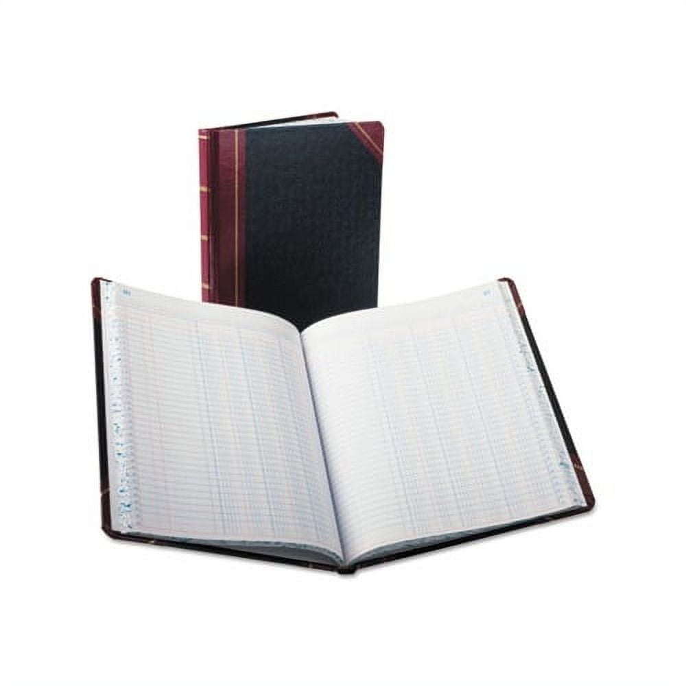 Columnar Accounting Book Six Column, Black Cover, 150 Pages, 8 1/8 x 10 3/8
