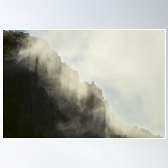 Columns Of Mount Anne Poster Wall Art, Modern Wall Decor, 8x12 UNFRAMED