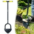 Colwelt SawTooth Edger Lawn Tool, Half Moon Lawn Edger with TGrip