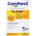 thumbnail image 1 of Com-pare2 - Flu Relief Fast Dsslv Tab - 1 Each-30 CT, 1 of 12