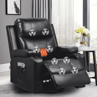 Deals on ComHoma Recliner Chair with Heat and Massage