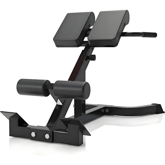 ComMax Roman Chair Back Hyperextension Bench Adjustable Back Exercise ...