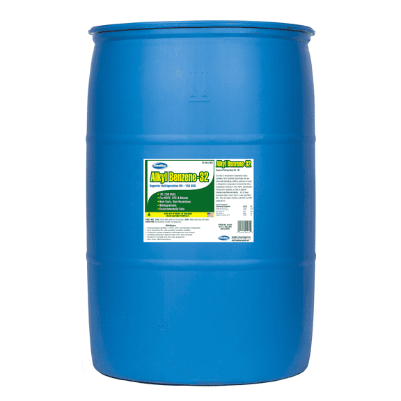 ComStar Alkylbenzene Oil 55gal 32/150 SUS, AC Refrigeration Compressor Oil