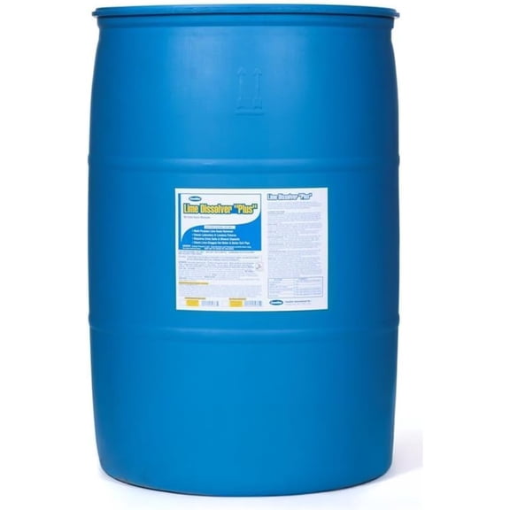 ComStar Lime Dissolver Plus, No Fume Scale Remover, Powerful Lime & Scale Cleaner for Cooling Towers, Boilers, Coils, Urinals, Toilets, Ice Machines, Lab Equipment, 55 Gallons (30-362)