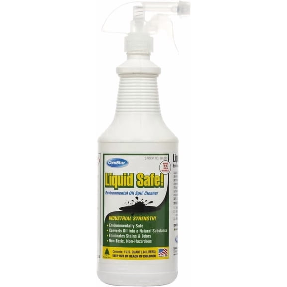 ComStar Liquid Safe 32 oz Environmental Oil Spill Cleaner & Degreaser
