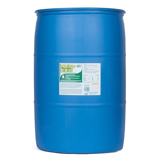 ComStar Polyol Ester Oil 68/300 SUS (POE), 55 Gallon, High-Performance Refrigeration Oil for HFC & HCFC, Reduced Energy Consumption, Exceptional Thermal Stability (45-012)