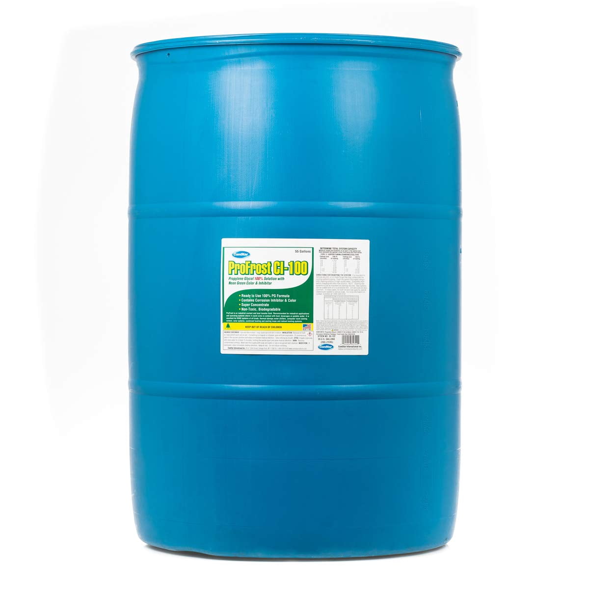 ComStar ProFrost CI-100, Propylene Glycol Anti-Freeze with Neon Green ...