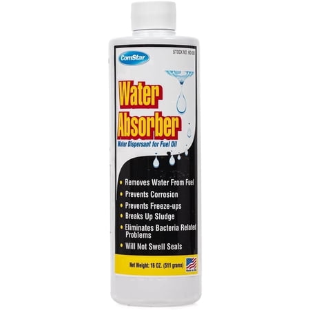 ComStar Water Absorber 1 pt Heavy-Duty Fuel Oil Dispersant, Diesel Additive