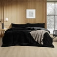 thumbnail image 1 of Coma Inducer Are You Kidding Solid Black Comforter, King, 1 of 5
