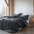 thumbnail image 1 of Coma Inducer Chunky Bunny - ® Oversized Comforter - Faded Black Queen Adult Reversible 3 Piece, 1 of 5